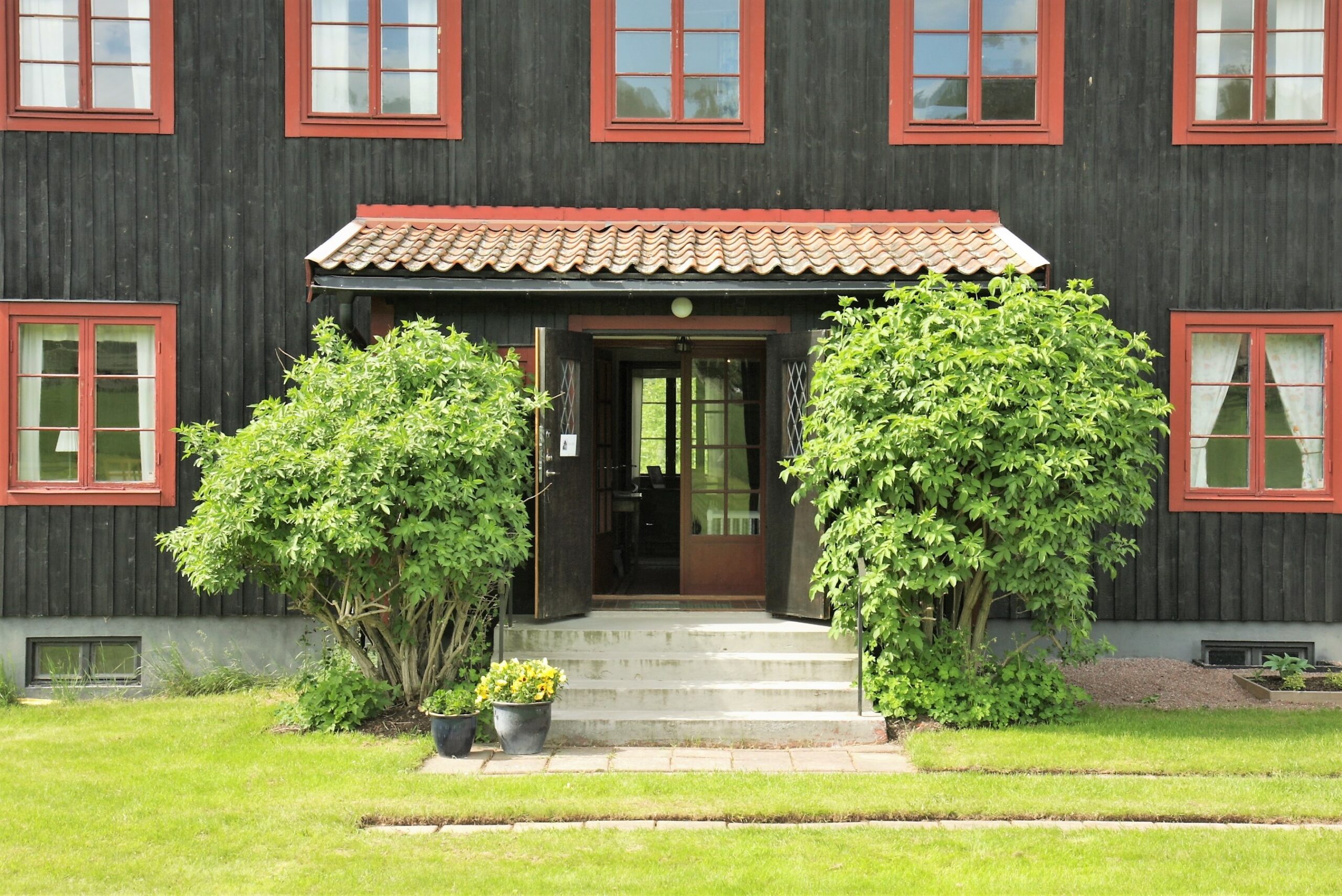 Alfvéngården sommar Alfvéngården